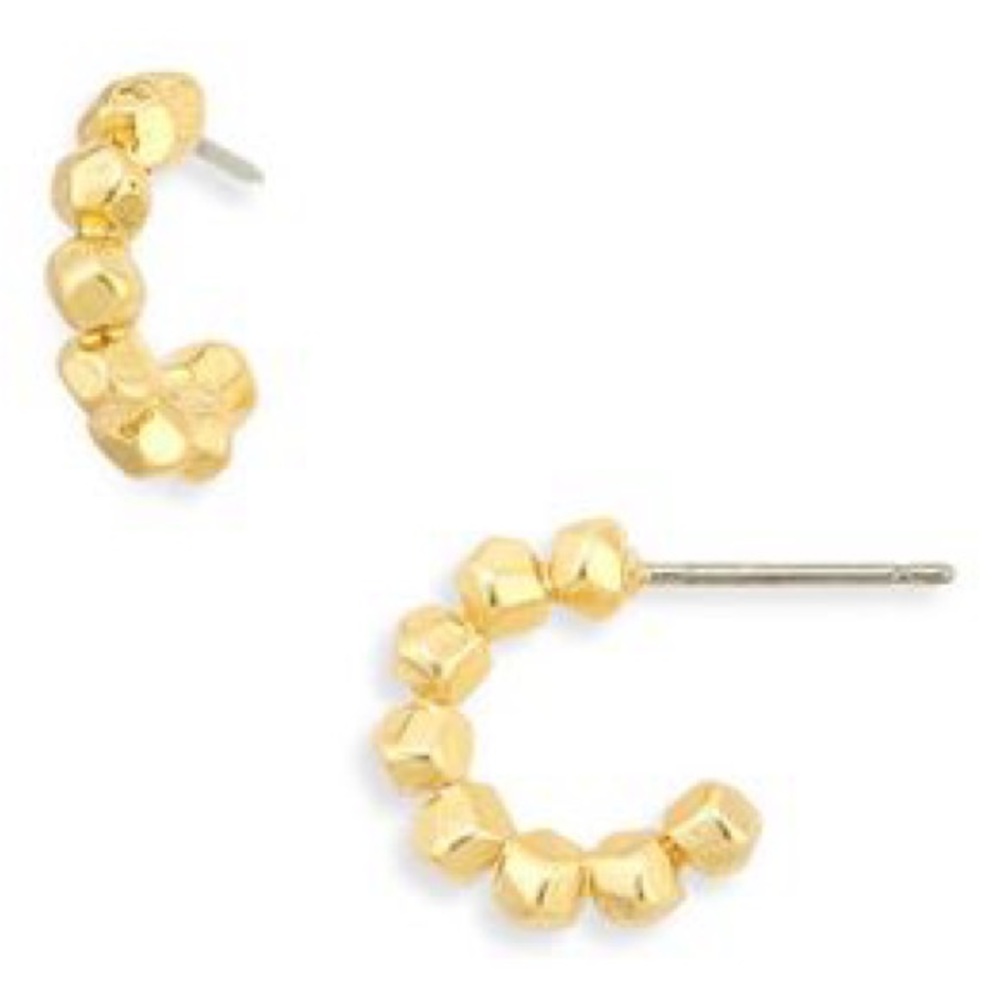ISO: Madewell Puffed Charm Huggie Hoop earrings